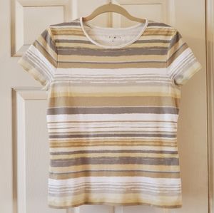 Striped Cotton Tee